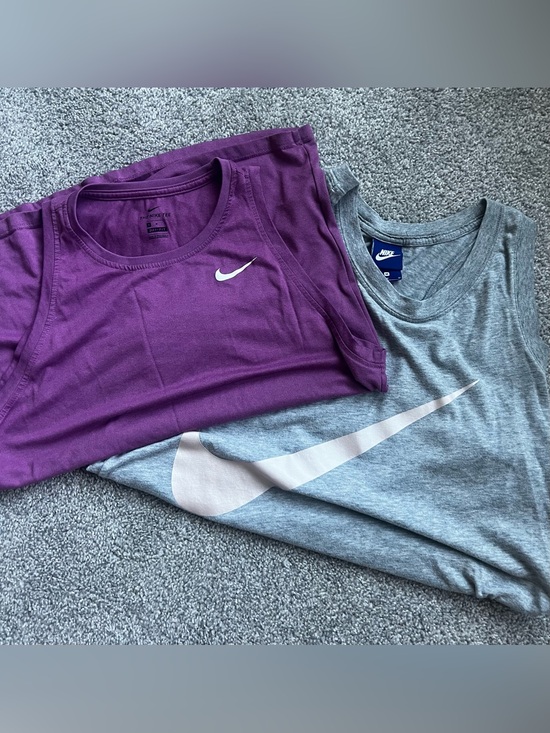 Nike Tops - Nike Purple and Gray Women’s Tank Tops - Dri Fit-  Set